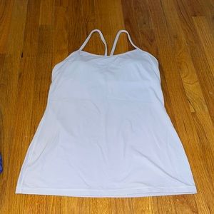 Lululemon tank top Power to the y